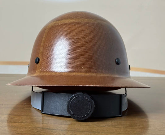 GRIT Fiberglass Hard Hat – FULL Brim | Ratchet Suspension