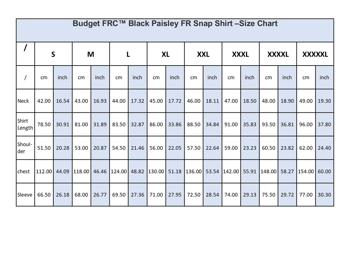 Budget FRC™ Black Paisley FR Snap Shirt