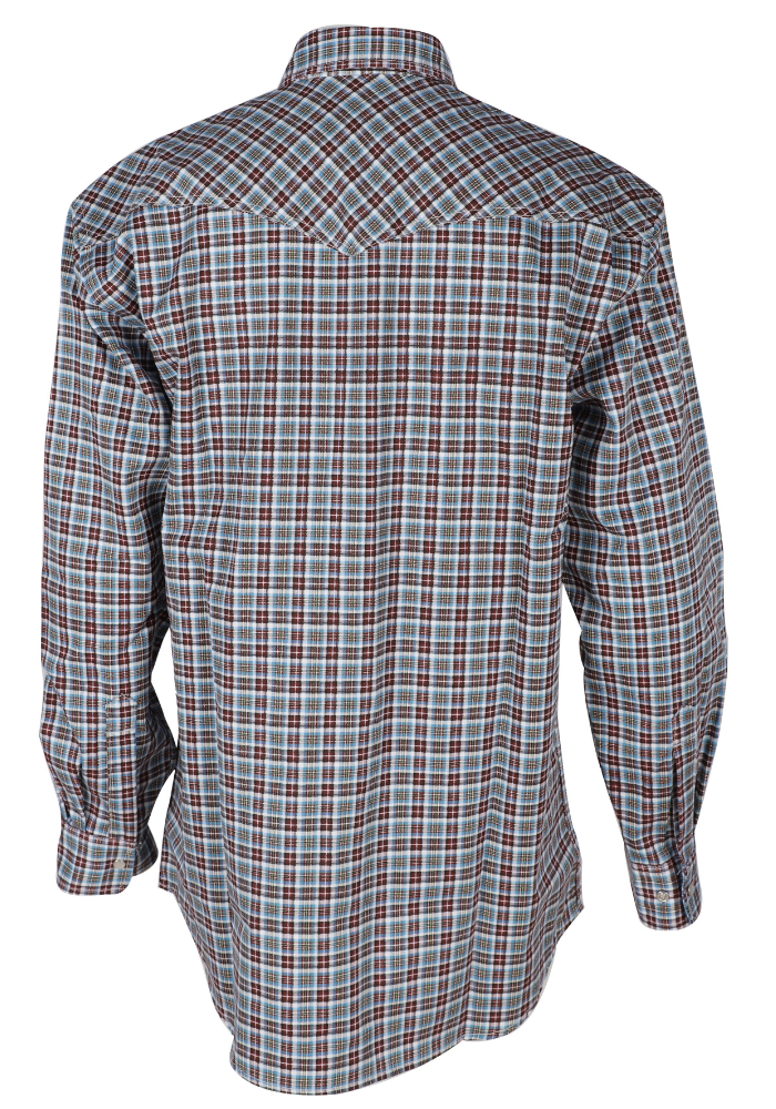 FORGE FR PLAID & PRINTED SNAP SHIRT