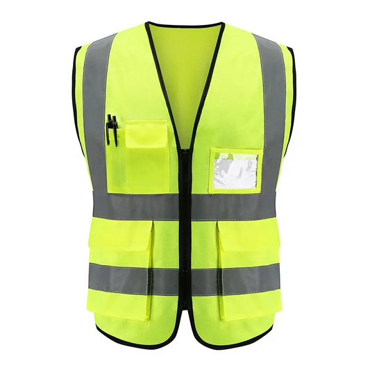 Sport breathable work poli Hi Vis safety reflective vest with phone storage $5.99 each or 2 for $10 (mix & match)
