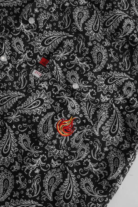 Budget FRC™ Black Paisley FR Snap Shirt