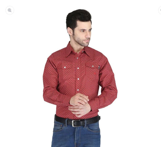 ForgeFR Men's FR Print & Plaid Shirt