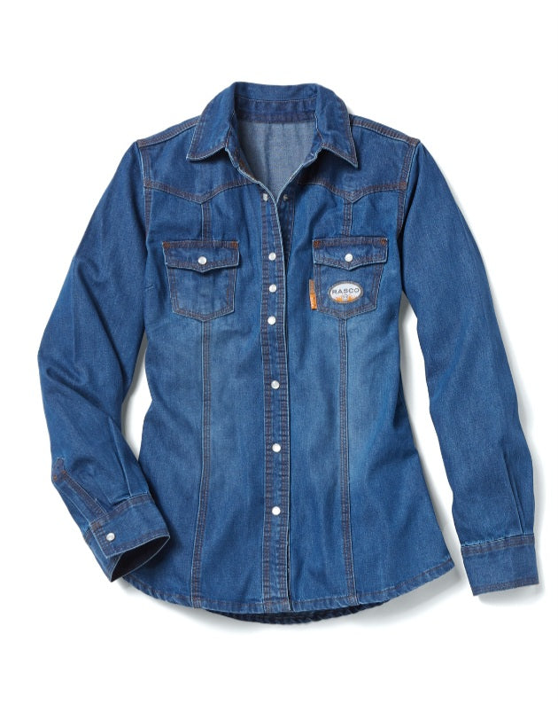 Rasco FR Women's Shirt With Snaps