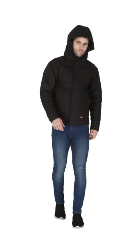 ForgeFR Men's FR Duck Jacket with Detachable Hood