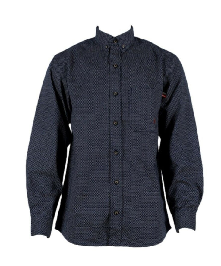 ForgeFR Men's FR Print & Plaid Shirt
