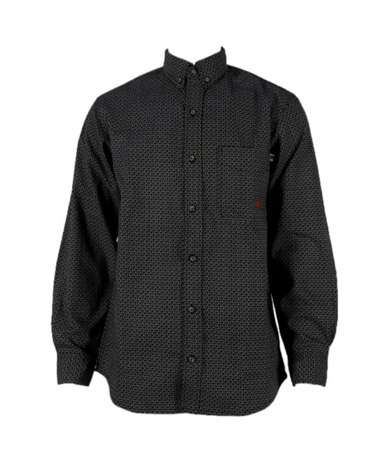 ForgeFR Men's FR Print & Plaid Shirt