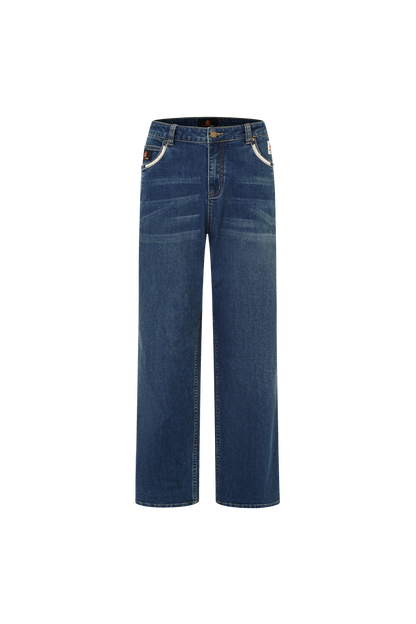 Budget FRC Men's Stretch Embroidery FR Jeans – Relaxed Fit | CAT 2 | NFPA 2112