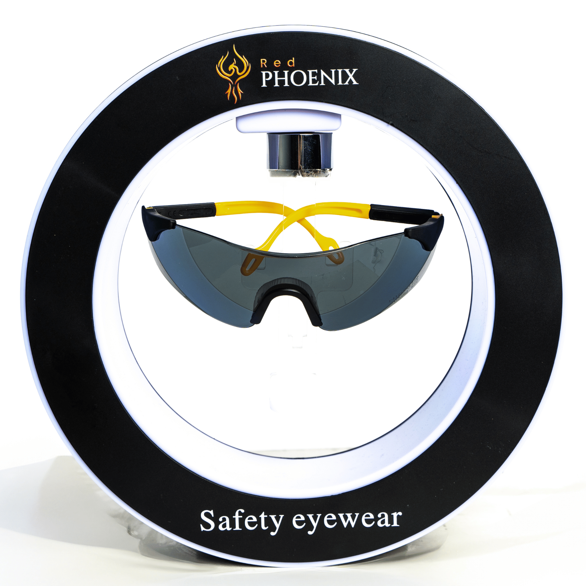 Red Phoenix Adjustable Safety Glasses – Impact-Resistant, Comfort-Fit ...