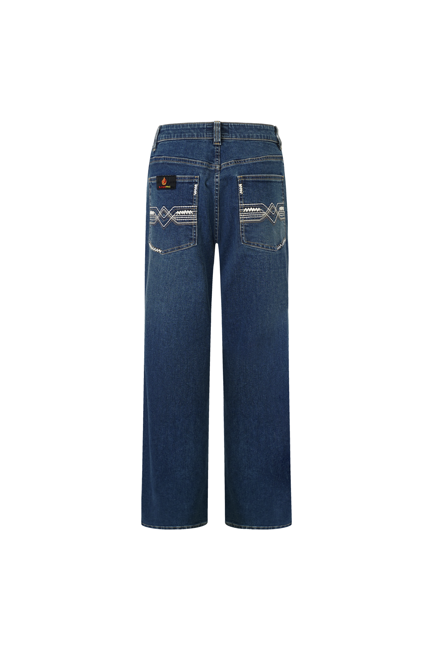 Budget FRC Men's Stretch Embroidery FR Jeans – Relaxed Fit | CAT 2 | NFPA 2112
