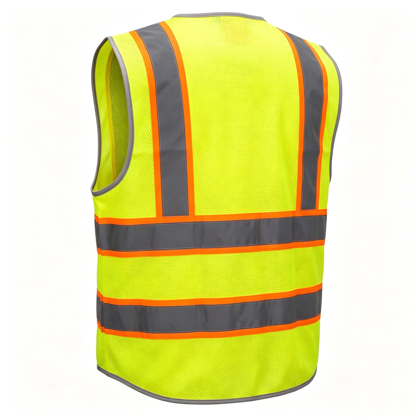 G.R.I.T Multi Pockets Men's Mesh Reflective Vest ANSI Class 2