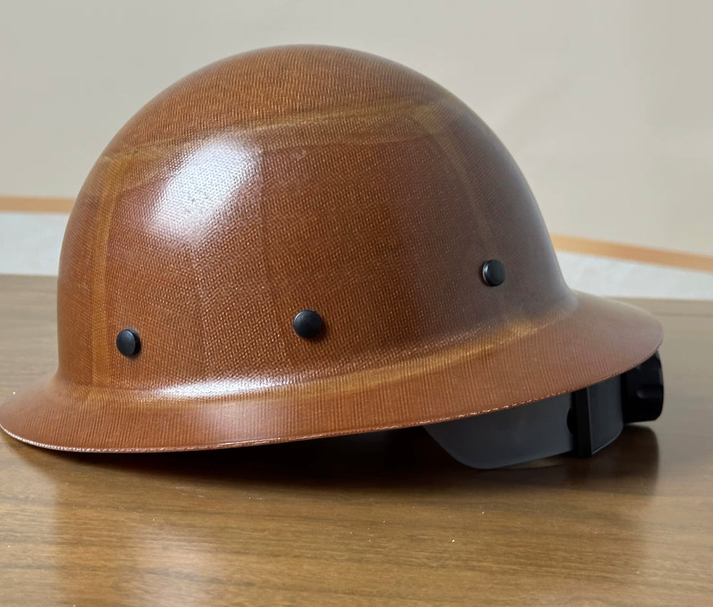 GRIT Fiberglass Hard Hat – FULL Brim | Ratchet Suspension