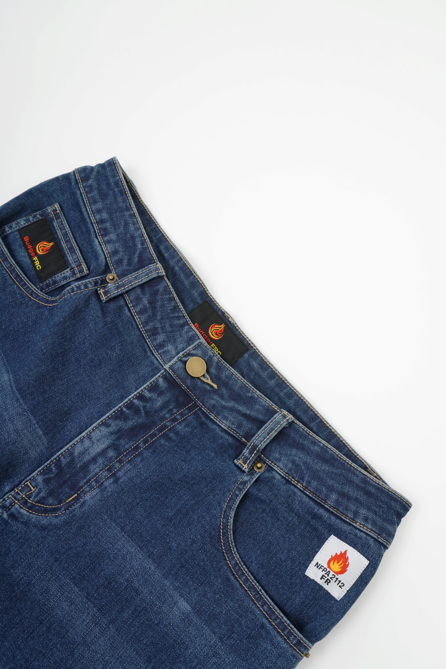 Budget FRC Men's FR Stretch Work Jeans – CAT 2 | NFPA 2112 Certified