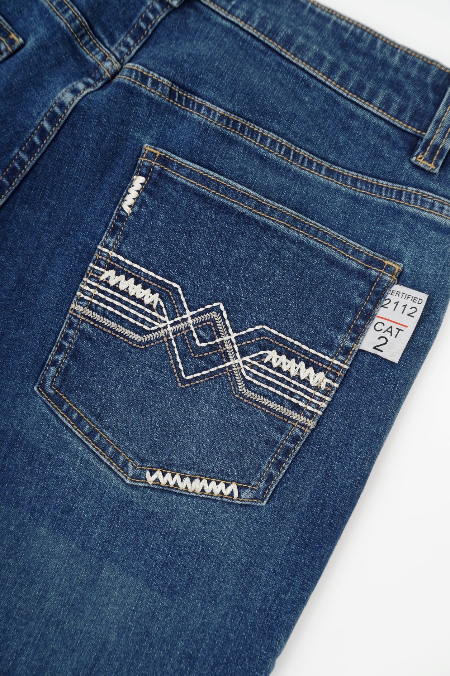 Budget FRC Men's Stretch Embroidery FR Jeans – Relaxed Fit | CAT 2 | NFPA 2112