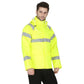 Forge Fr Men's Yellow hi-Vis Rain Jacket