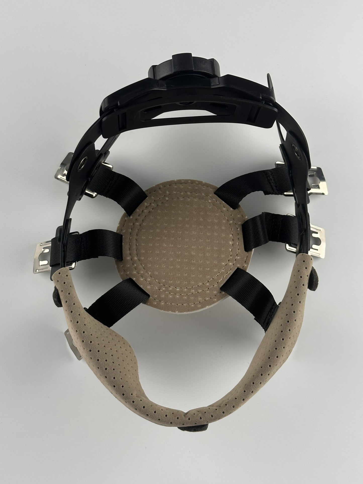 G.R.I.T Replacement Ratchet Suspension |6 Point Attachment | Standard Size | Plush Foam Moisture Wicking Sweat Band |OSHA & ANSI | Compatible with full brim and half brim Hard Hats Only