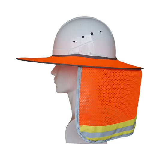 Red phoenix Sun shade for hard hats