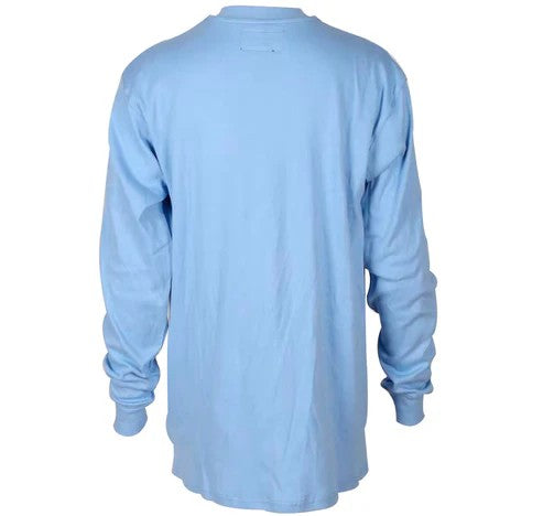 FORGE FR MENS FR HENLEY KNIT SHIRT 6.5 OZ