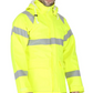 Forge Fr Men's Yellow hi-Vis Rain Jacket