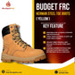 Budget FRC Herman Steel Toe Boots
