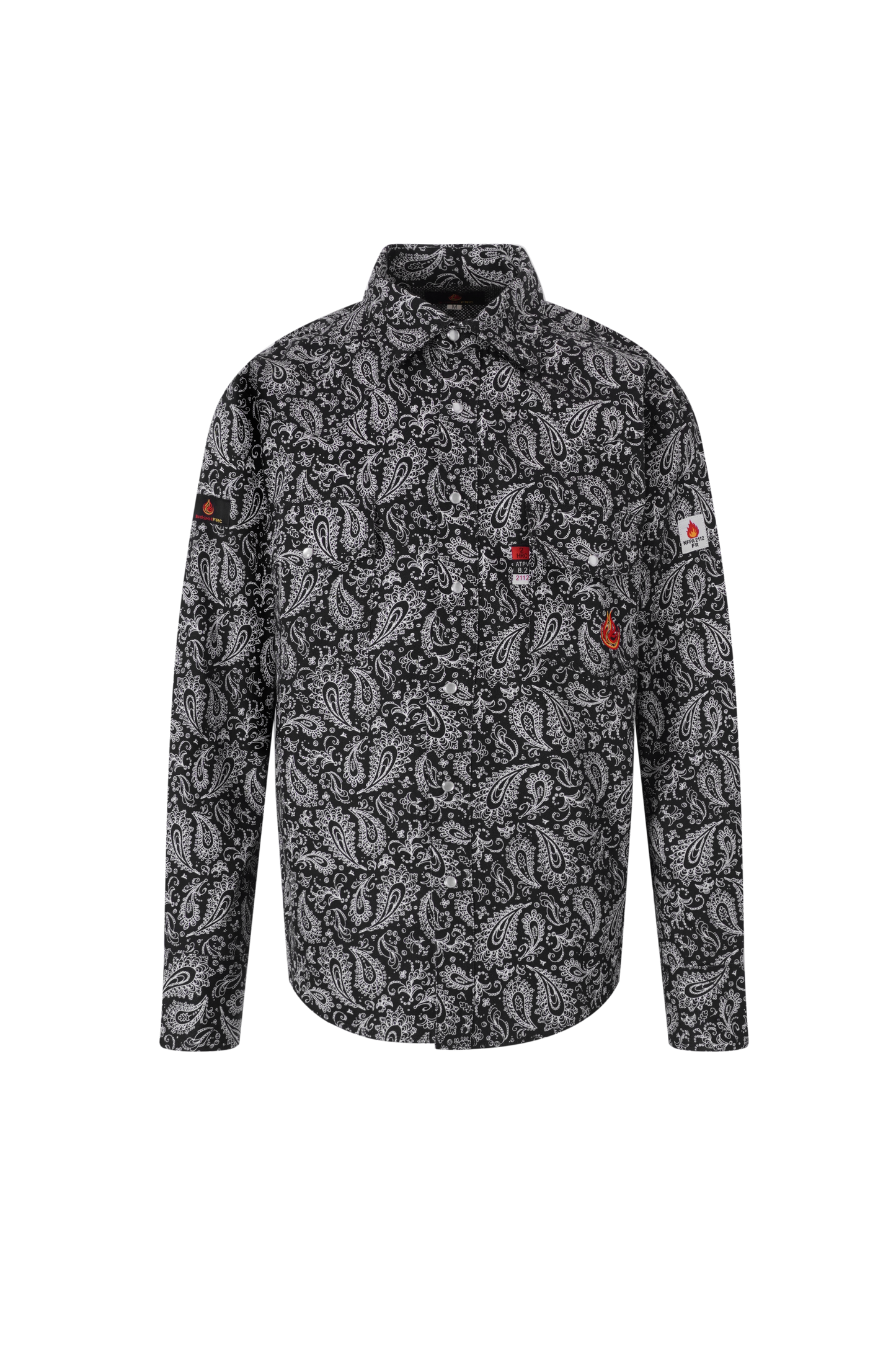Budget FRC™ Black Paisley FR Snap Shirt
