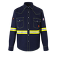 Budget FRC™ Pro-Vent Navy FR Shirt