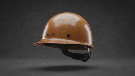 GRIT Fiberglass Hard Hat – Half Brim | Ratchet Suspension