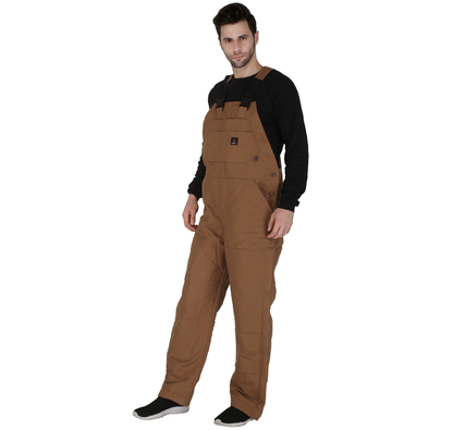 ForgeFR Men's Brown FR Insulated Bib Overall